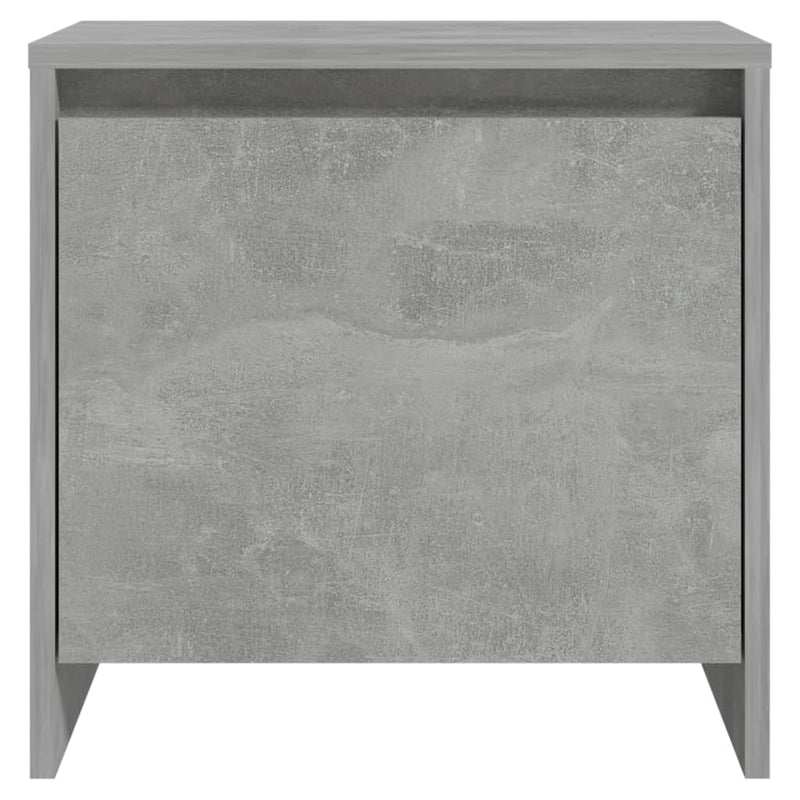 Bedside Cabinet Concrete Grey 45x34x44.5 cm Engineered Wood Payday Deals