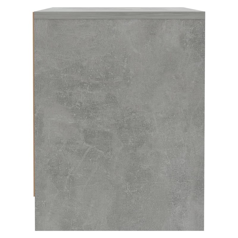 Bedside Cabinet Concrete Grey 45x34x44.5 cm Engineered Wood Payday Deals