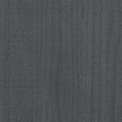 Bedside Cabinet Grey 40x30.5x40 cm Solid Pinewood Payday Deals