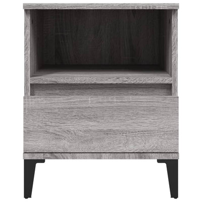 Bedside Cabinet Grey Sonoma 40x35x50 cm Payday Deals