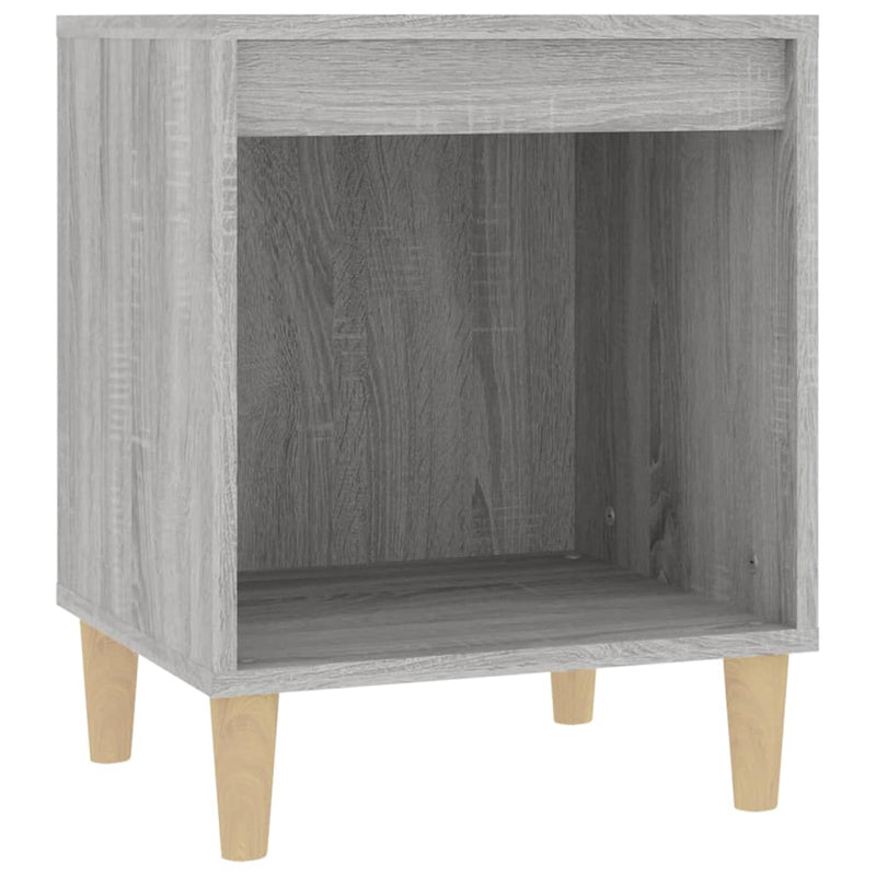 Bedside Cabinet Grey Sonoma 40x35x50 cm Payday Deals