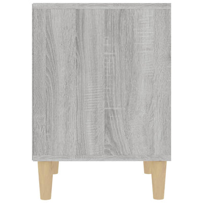 Bedside Cabinet Grey Sonoma 40x35x50 cm Payday Deals