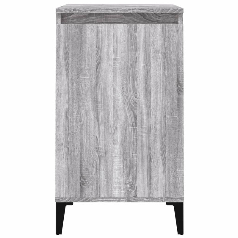 Bedside Cabinet Grey Sonoma 40x35x70 cm Engineered Wood Payday Deals