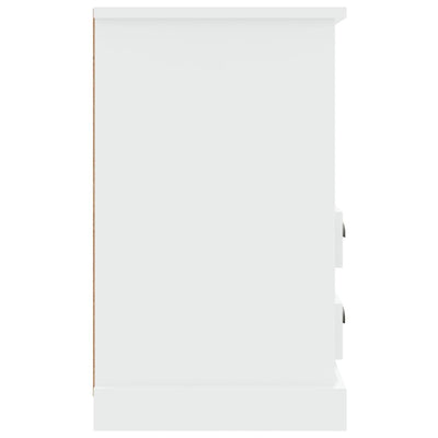 Bedside Cabinet High Gloss White 43x36x60 cm Payday Deals