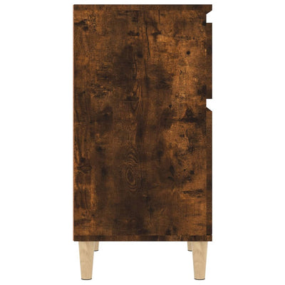 Bedside Cabinet Smoked Oak 40x35x70 cm Payday Deals