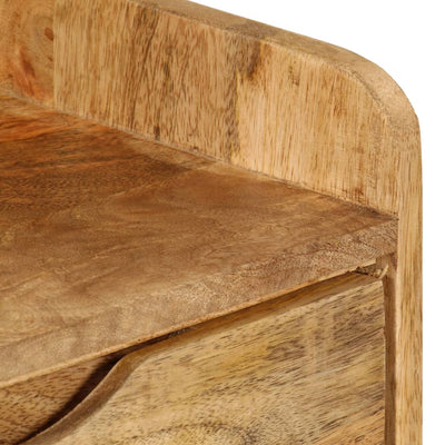 Bedside Cabinet Solid Mango Wood 40x30x59.5 cm Payday Deals