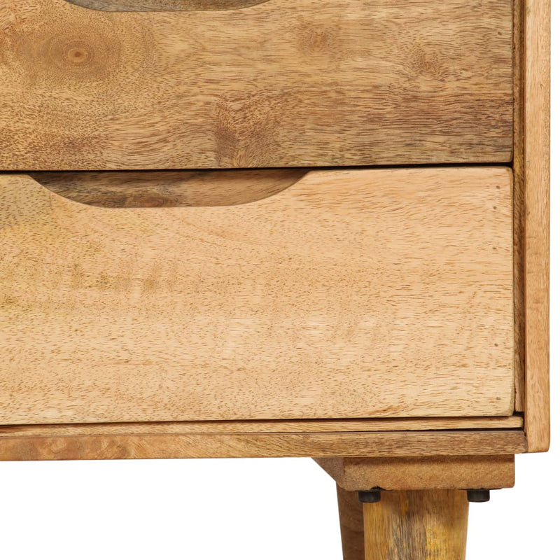 Bedside Cabinet Solid Mango Wood 40x30x59.5 cm Payday Deals