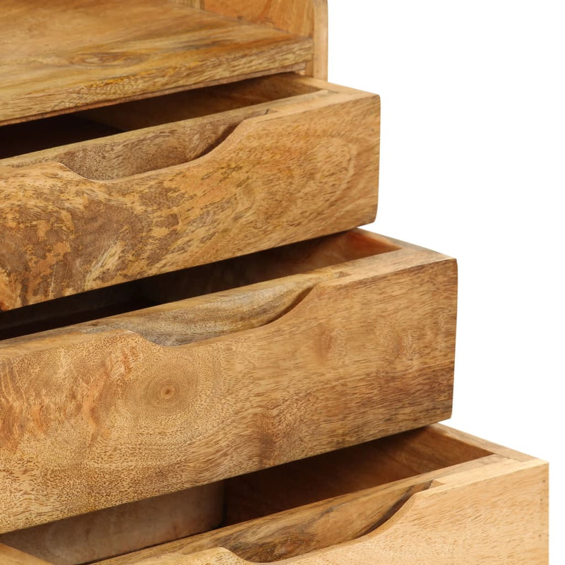 Bedside Cabinet Solid Mango Wood 40x30x59.5 cm Payday Deals