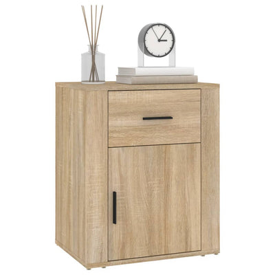 Bedside Cabinet Sonoma Oak 50x36x60 cm Engineered Wood Payday Deals