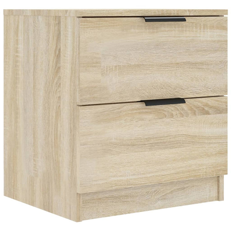 Bedside Cabinet Sonoma Oak Engineered Wood Payday Deals
