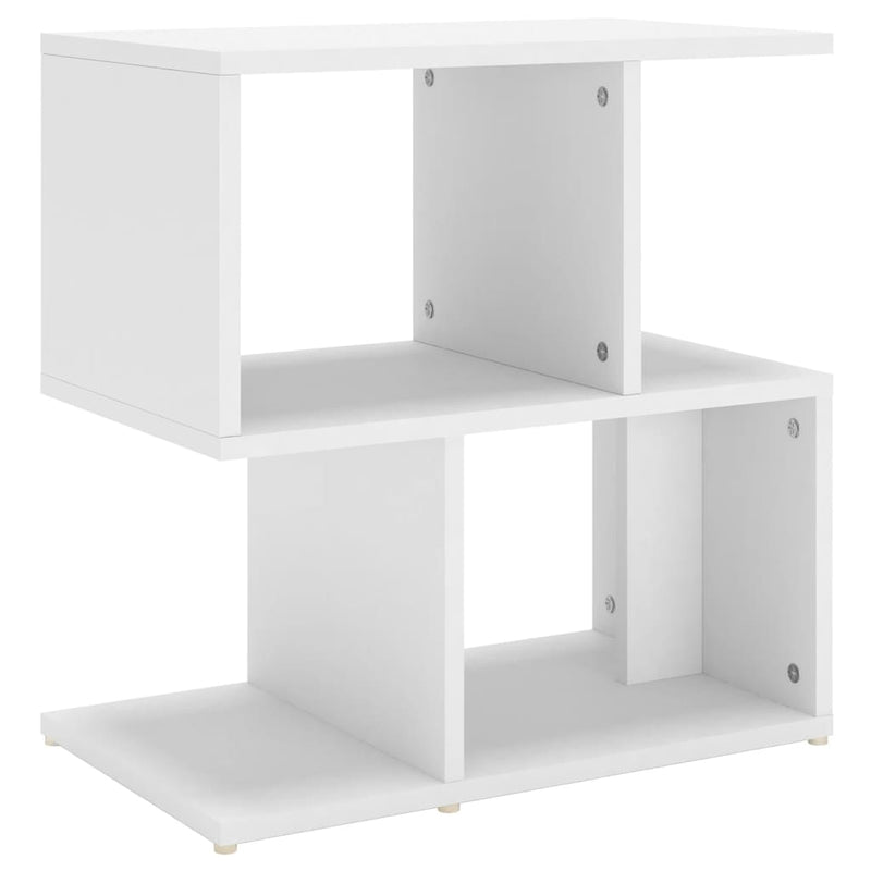Bedside Cabinet White 50x30x51.5 cm Engineered Wood Payday Deals