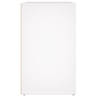 Bedside Cabinet White 50x36x60 cm Engineered Wood Payday Deals
