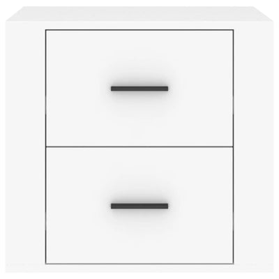 Bedside Cabinet White 50x39x47 cm Payday Deals
