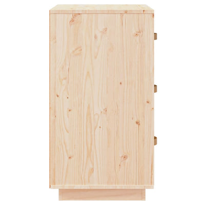 Bedside Cabinets 2 pcs 40x40x75 cm Solid Wood Pine Payday Deals