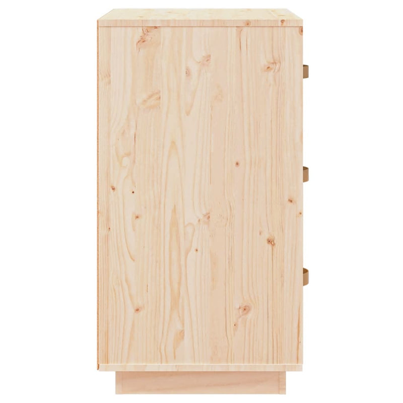 Bedside Cabinets 2 pcs 40x40x75 cm Solid Wood Pine Payday Deals