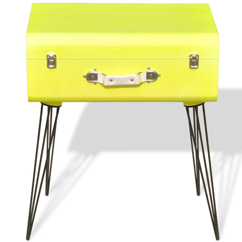 Bedside Cabinets 2 pcs 49.5x36x60 cm Yellow Payday Deals