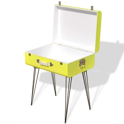 Bedside Cabinets 2 pcs 49.5x36x60 cm Yellow Payday Deals