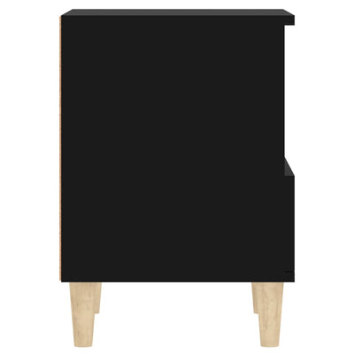 Bedside Cabinets 2 pcs Black 40x35x50 cm Payday Deals