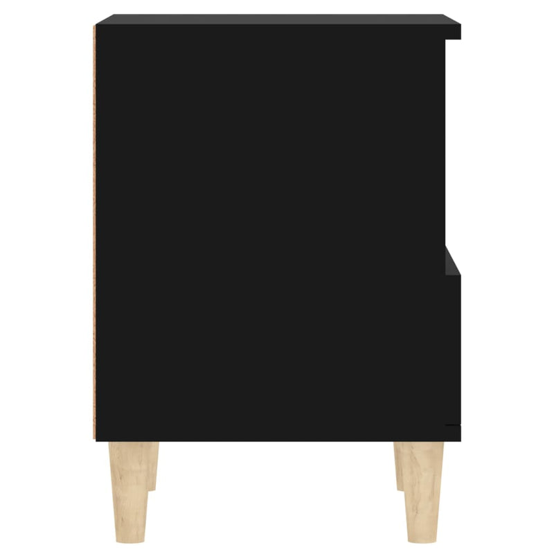 Bedside Cabinets 2 pcs Black 40x35x50 cm Payday Deals