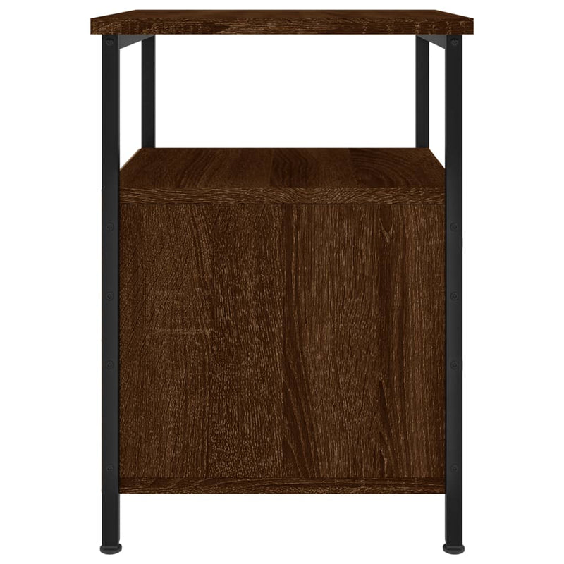 Bedside Cabinets 2 pcs Brown Oak 34x35.5x50 cm Engineered Wood Payday Deals