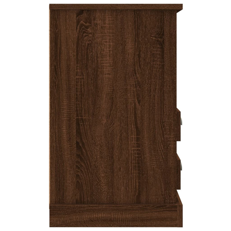 Bedside Cabinets 2 pcs Brown Oak 43x36x60 cm Payday Deals