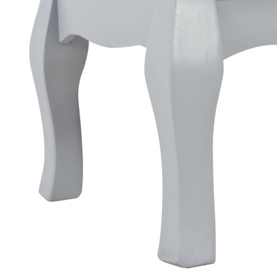 Bedside Cabinets 2 pcs Grey 35x30x49 cm MDF Payday Deals