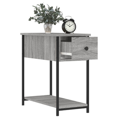 Bedside Cabinets 2 pcs Grey Sonoma 30x60x60 cm Engineered Wood Payday Deals
