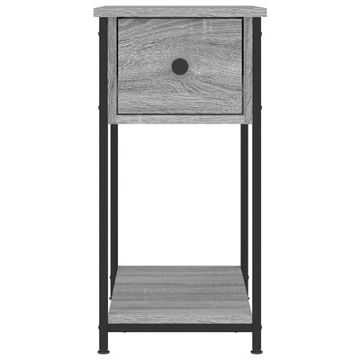 Bedside Cabinets 2 pcs Grey Sonoma 30x60x60 cm Engineered Wood Payday Deals