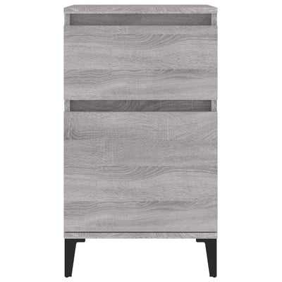 Bedside Cabinets 2 pcs Grey Sonoma 40x35x70 cm Payday Deals