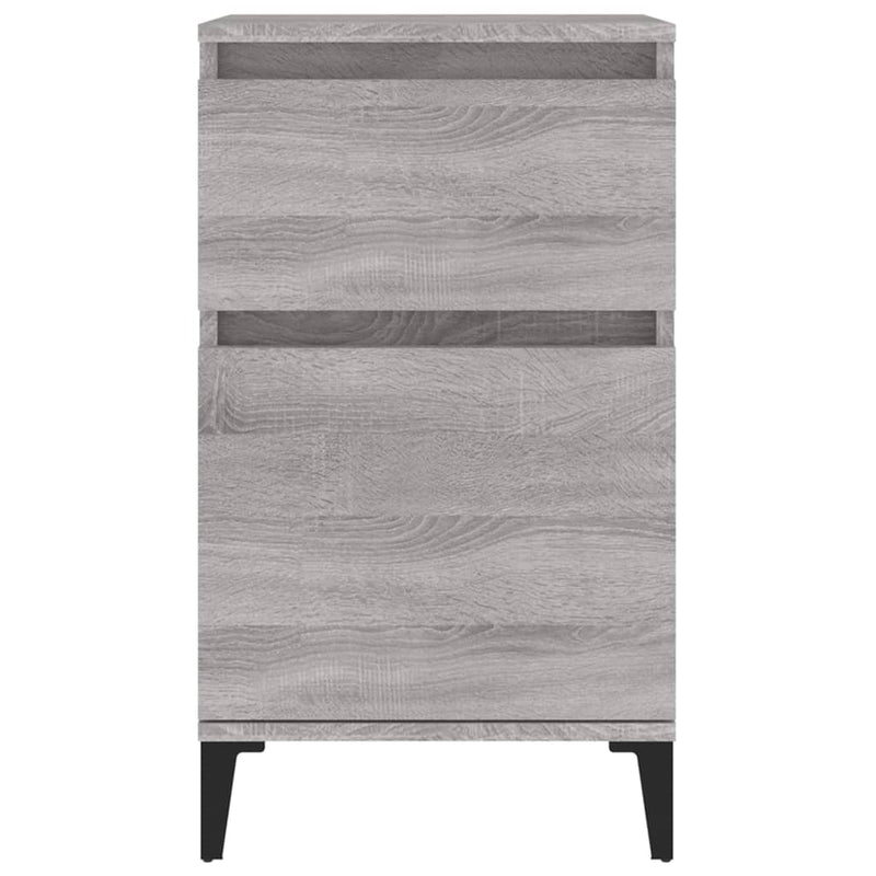 Bedside Cabinets 2 pcs Grey Sonoma 40x35x70 cm Payday Deals