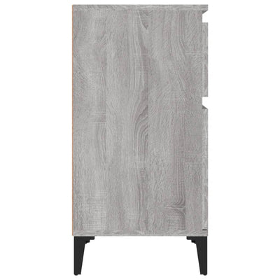 Bedside Cabinets 2 pcs Grey Sonoma 40x35x70 cm Payday Deals