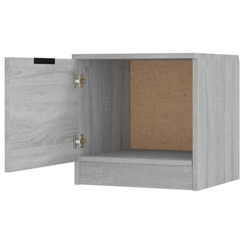 Bedside Cabinets 2 pcs Grey Sonoma 40x39x40 cm Payday Deals