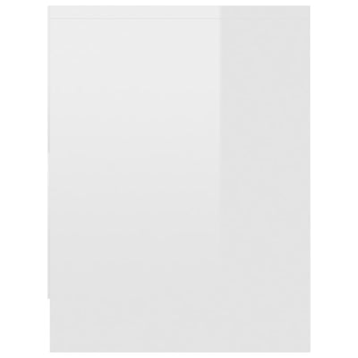 Bedside Cabinets 2 pcs High Gloss White 40x30x40 cm Engineered Wood Payday Deals