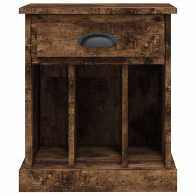 Bedside Cabinets 2 pcs Smoked Oak 43x36x50 cm Payday Deals