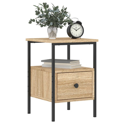 Bedside Cabinets 2 pcs Sonoma Oak 34x36x50 cm Engineered Wood Payday Deals