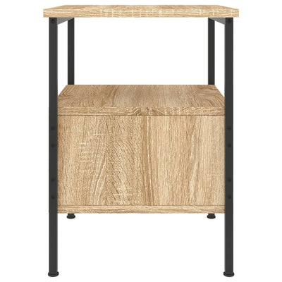 Bedside Cabinets 2 pcs Sonoma Oak 34x36x50 cm Engineered Wood Payday Deals