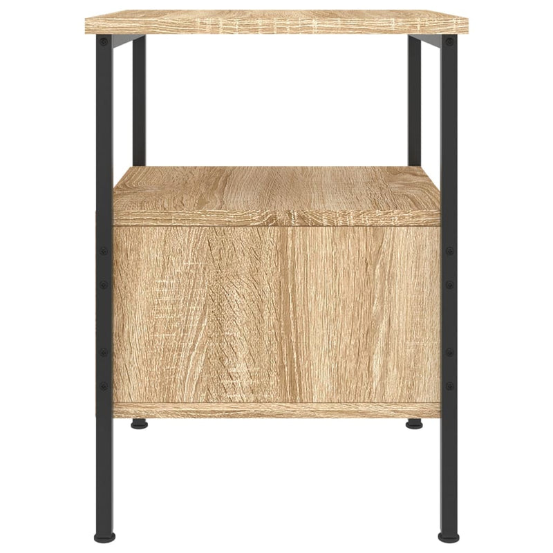Bedside Cabinets 2 pcs Sonoma Oak 34x36x50 cm Engineered Wood Payday Deals