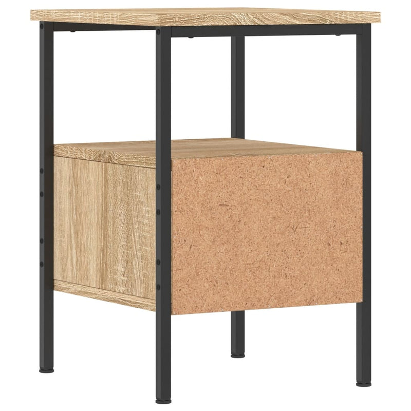 Bedside Cabinets 2 pcs Sonoma Oak 34x36x50 cm Engineered Wood Payday Deals