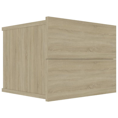Bedside Cabinets 2 pcs Sonoma Oak 40x30x30 cm Engineered Wood Payday Deals