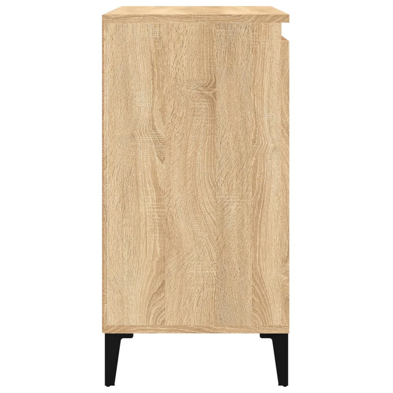 Bedside Cabinets 2 pcs Sonoma Oak 40x35x70 cm Engineered Wood Payday Deals