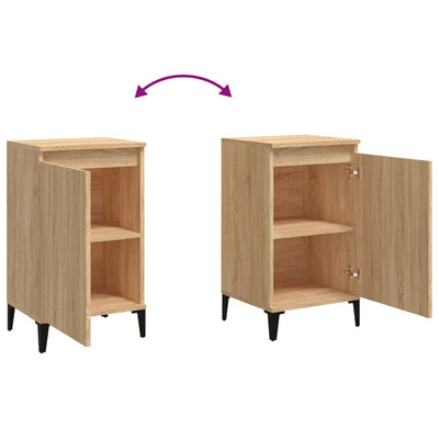 Bedside Cabinets 2 pcs Sonoma Oak 40x35x70 cm Engineered Wood Payday Deals