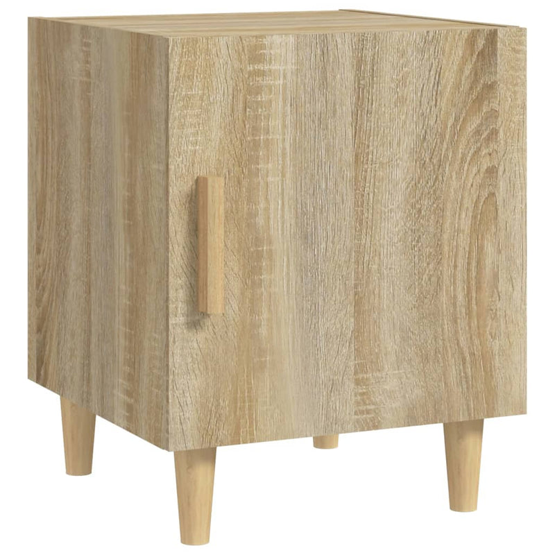 Bedside Cabinets 2 pcs Sonoma Oak Engineered Wood Payday Deals