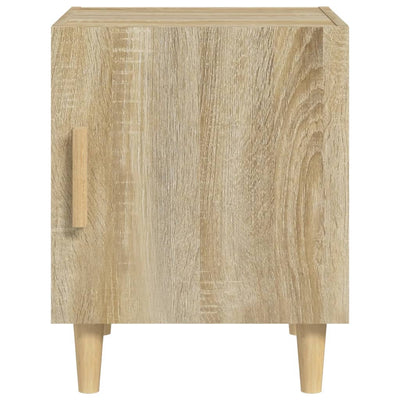 Bedside Cabinets 2 pcs Sonoma Oak Engineered Wood Payday Deals