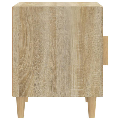 Bedside Cabinets 2 pcs Sonoma Oak Engineered Wood Payday Deals