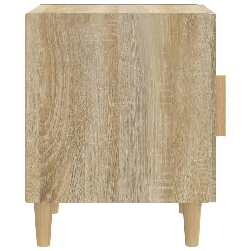 Bedside Cabinets 2 pcs Sonoma Oak Engineered Wood Payday Deals