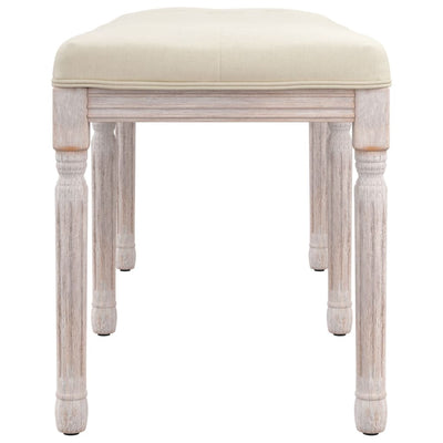 Bench 110x40x49 cm Linen Payday Deals