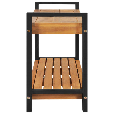 Bench 120 cm Solid Teak Wood Payday Deals
