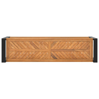 Bench 120 cm Solid Teak Wood Payday Deals