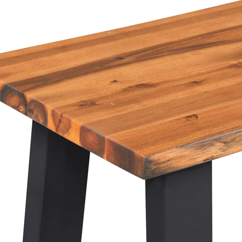 Bench Solid Acacia Wood 145 cm Payday Deals