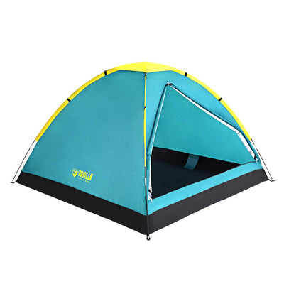 Bestway Camping Tent Pop Up Canvas Hiking Beach Sun Shade Camp 3 Person Dome Payday Deals